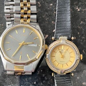 Raymond Weil Women's vwatch AND Citizen Men's Watch.